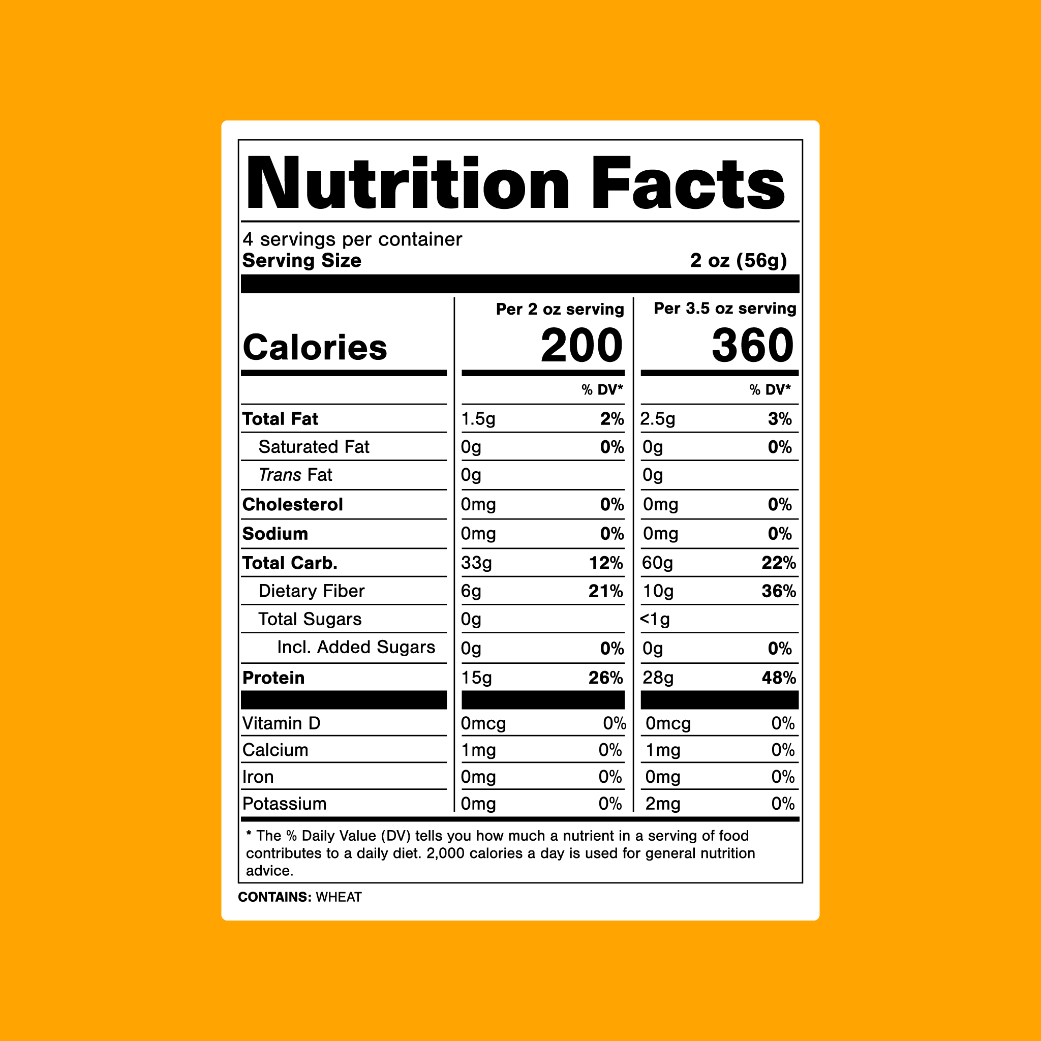 Nutrisi Rigatoni Protein Rigatoni – Equii Foods